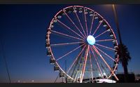 cagliari la ruota panoramica resta girer per le feste di natale