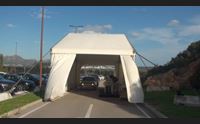 mater olbia riaperto il drive in per i tamponi cresce la richiesta