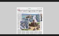 cagliari eccezionale scoperta una reggia nuragica a monte urpinu