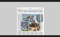 cagliari una reggia nuragica a monte urpinu eccezionale scoperta