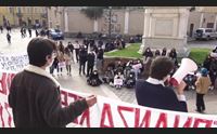 maturit e strutture a oristano studenti in piazza contro il governo