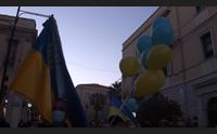 olbia fiaccolata per la pace in ucraina corteo contro la guerra