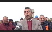 autotrasportatori terzo giorno di protesta sit in a oristano