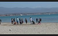 cagliari domenica delle palme e bagno fuori stagione al poetto