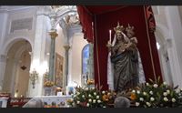 sardegna in festa per la madonna di bonaria in basilica una nuova statua