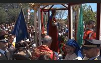 sant efisio il grande abbraccio di pula in serata l arrivo a nora