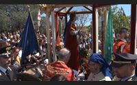 sant efisio il grande abbraccio di pula in serata l arrivo a nora