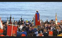 sant efisio nei luoghi del martirio la processione sulla spiaggia di nora