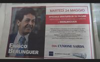 domani in omaggio con l unione sarda l inserto su enrico berlinguer