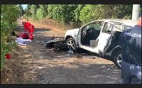 siniscola in lutto per la morte del giovane motociclista