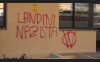 olbia cgil nel mirino scritte minacciose contro il leader landini