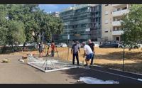 sassari rinasce l area della grande quercia riqualificata dai volontari