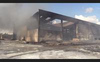 sassari incendio sotto controllo ma sempre allarme diossina