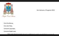ozieri la lettera del cardinale becciu la verit emerger