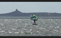 torregrande si vola sull acqua al campionato italiano di wing foil