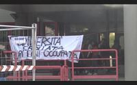 cagliari l universit cade a pezzi crolla il controsoffitto in via san giorgio