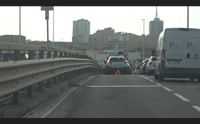 cagliari tre incidenti sull asse mediano in poche ore traffico paralizzato
