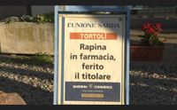 tortol il colpo alla parafarmacia non si fermano le ricerche dei rapinatori