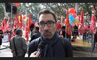 la cgil in piazza a cagliari il segretario nazionale manovra ingiusta