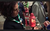 cagliari gli scout accolgono la luce di betlemme costruiamo la pace