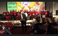 nuoro il coro dei bimbi di vivere a colori un sacco pieno di medici