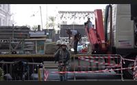 cagliari preparativi per la festa con blanco capitale del capodanno