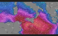 l uragano mediterraneo sull isola vento gelido agricoltura in sofferenza