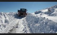 maltempo tregua nel nuorese bruncuspina chiuso per troppa neve