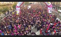 domenica cagliari si colora di rosa in 12 mila per la solowomenrun