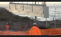 gonnesa al via i lavori del ponte di fontanamare pronto per l estate