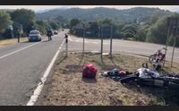 cagliari e siniscola incidenti stradali tre motociclisti gravi il bilancio