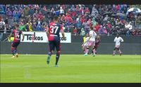 il cagliari batte il palermo e si gioca il quarto posto negli ultimi 90 minuti