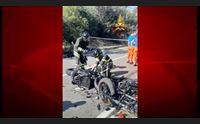 cala gonone scontro tra due moto un morto e un ferito grave