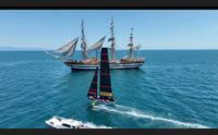 amerigo vespucci e luna rossa storico incontro dopo 21 anni