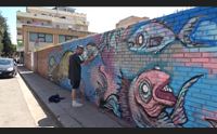 quartu street art per le vie del centro per il rispetto dell ambiente