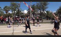 cagliari al poetto la festa del volley s3 oltre 4500 persone e 40 campi