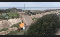 gonnesa dopo tre anni inaugurato il nuovo ponte a fontanamare