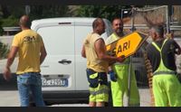 cantieri sulla 131 riaperte le quattro corsie all altezza del bivio per siligo