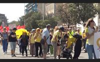 cagliari in duemila da tutta l isola per sostenere la sanit malata