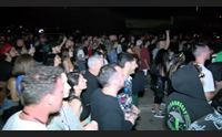 cagliari in delirio alla fiera per salmo il rapper in maglia rossobl