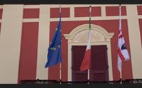 citt metropolitana di cagliari restyling di palazzo regio facciata rosso antico