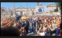 roma i funerali di michela murgia saviano non ci ha fatto sentire soli
