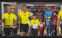 il cagliari non finisce mai 2 1 al palermo in coppa all ultimo tuffo