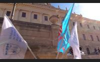 sassari sit in della polizia penitenziaria a bancali situazione esplosiva