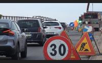 sassari via i lavori alla bretella del latte dolce traffico in tilt