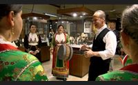 cagliari museo archeologico in scena il trio palmas e il coro di gavoi