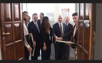 il ministro abodi inaugura hub rete nuoro sosteniamo la giovane impresa