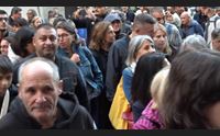 sassari una fiaccolata contro la criminalit nel centro storico