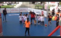sassari la lezione ai bambini di panatta lucchetta graziani e castrogiovanni