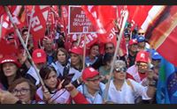 sciopero nazionale riflessi anche nell isola manifestazione a cagliari